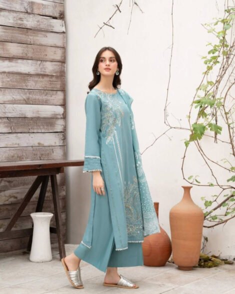 Buy Indian shalwar in Qatar – Fully stitched ready-to-wear ethnic set for women